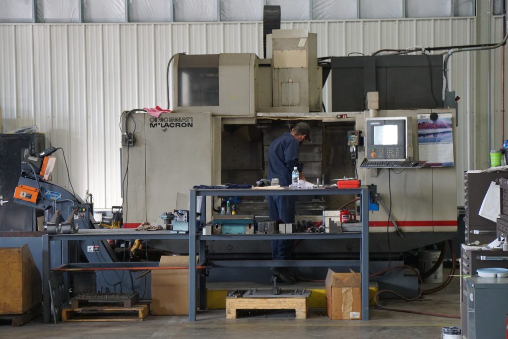 metal fabrication shop